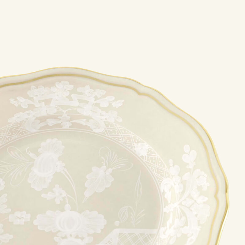 Oriente Italiano Mergina Bread Plate Round Beige 17cm ginori 1763 oriente italiano mergina bread plate round beige 17cm