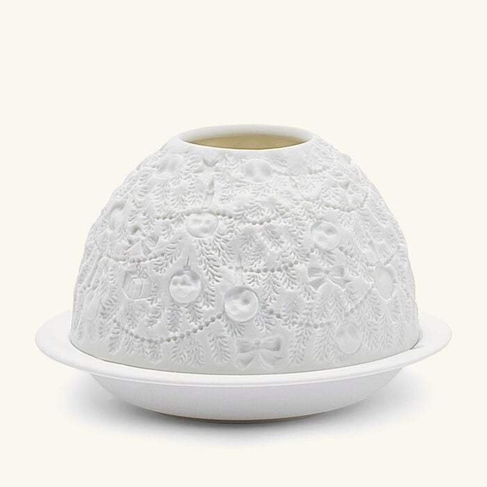 bernardaud christmas tree lithophanie