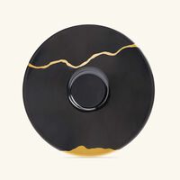 Kintsugi Charbon Espresso Cups And Saucers - Set Of 2 bernardaud kintsugi charbon espresso cups and saucers set of 2
