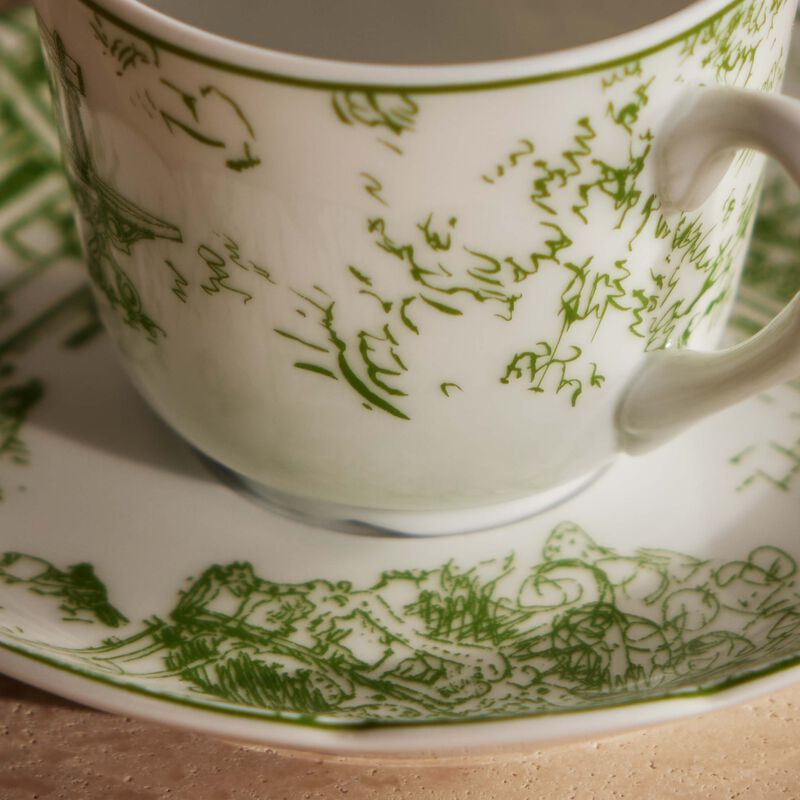 Tout Paris Espresso Cup Green bernardaud tout paris espresso cup green