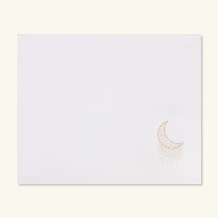 catherine denoual fairy moon placemat white