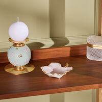 Autumn Fig Leaf Trinket Tray Small Pink villari autumn fig leaf trinket tray small pink