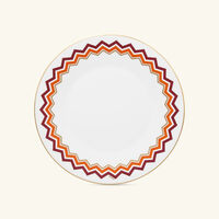 missoni home iconic dinner plate round 27 cm set of 2