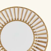 Vannerie Dessert Plate Gold 21Cm pinto paris vannerie dessert plate gold 21cm