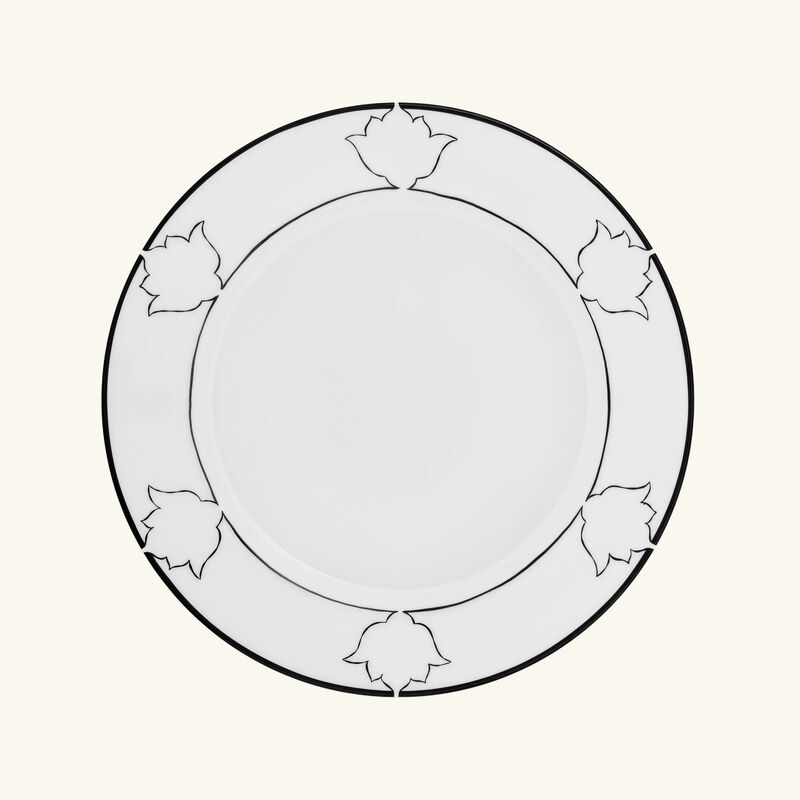 Jaipur Charger Plate Round Black 29cm pinto paris jaipur charger plate round black 29cm