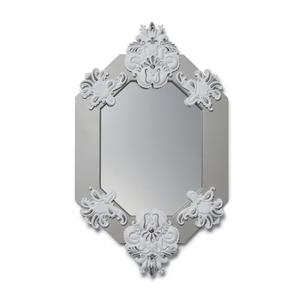 Eight Sided Wall Mirror, medium