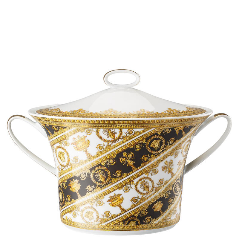 versace i love baroque soup tureen black