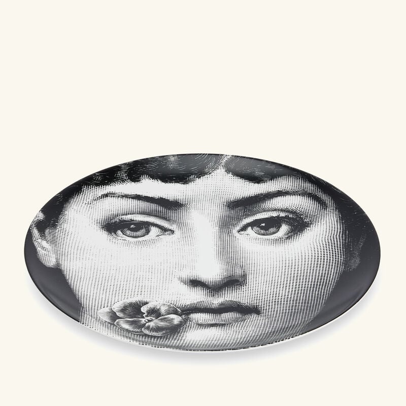 fornasetti tema e variazioni no 137 wall plate grey