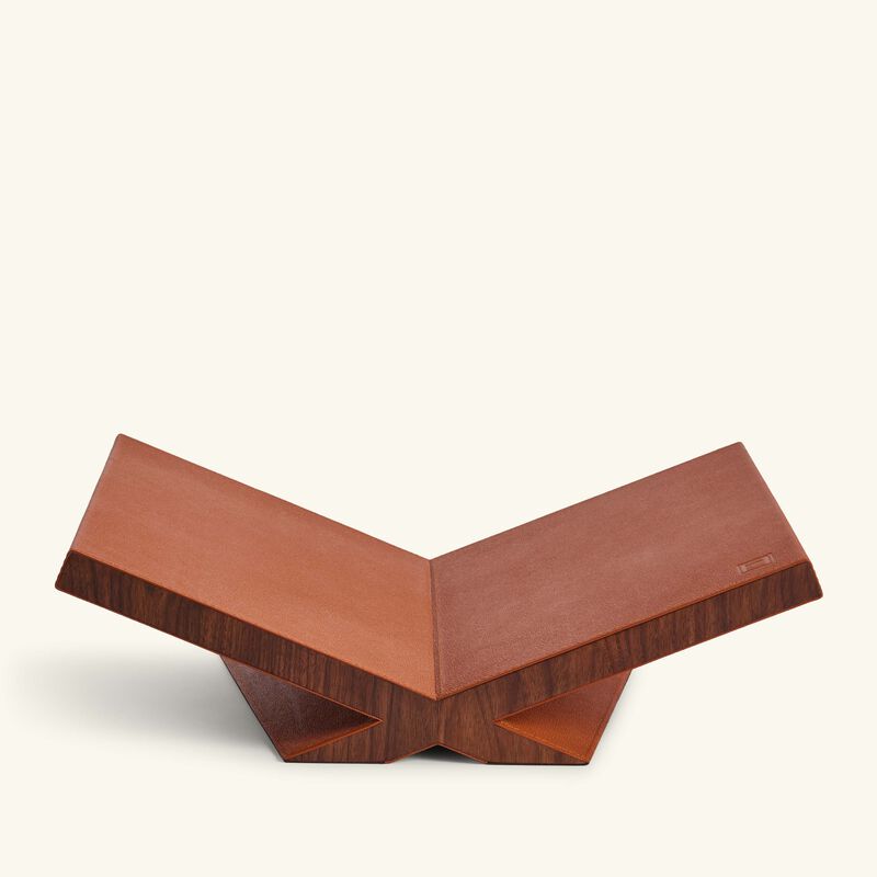 assouline culture classic bookstand camel