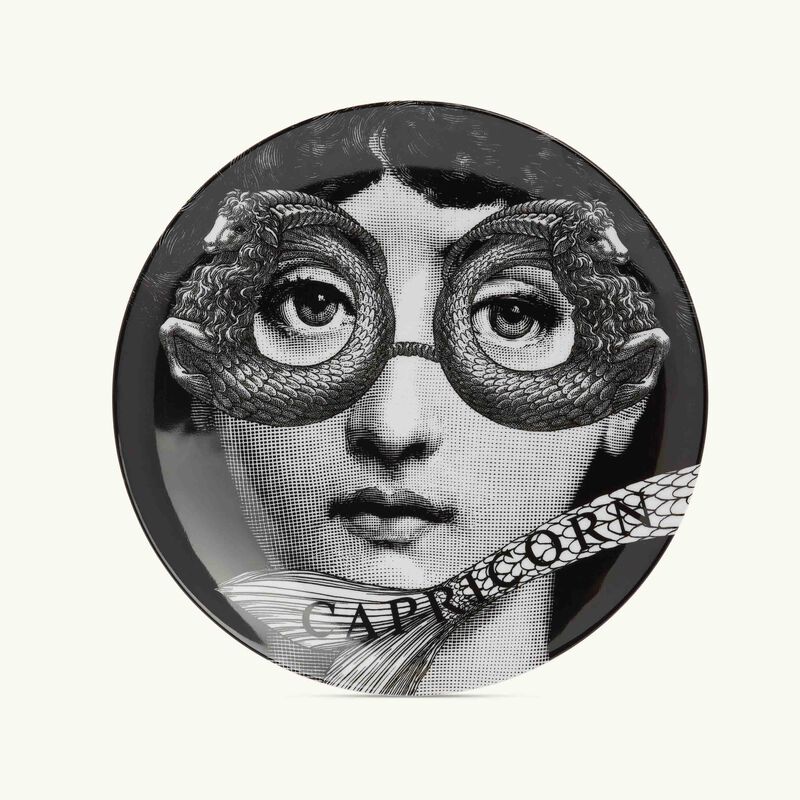 Tema e Variazioni no.357 Capricorn Wall Plate fornasetti tema e variazioni no 357 capricorn wall plate