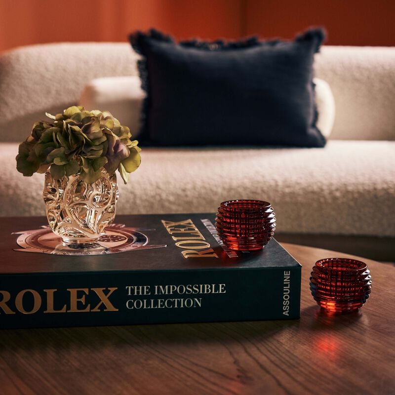 baccarat eye votive red set of 2