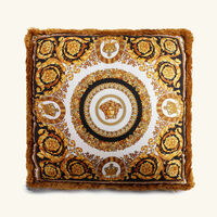 versace crete de fleur silk pillow