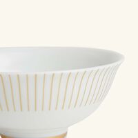 bernardaud sol serving bowl gold 12cm