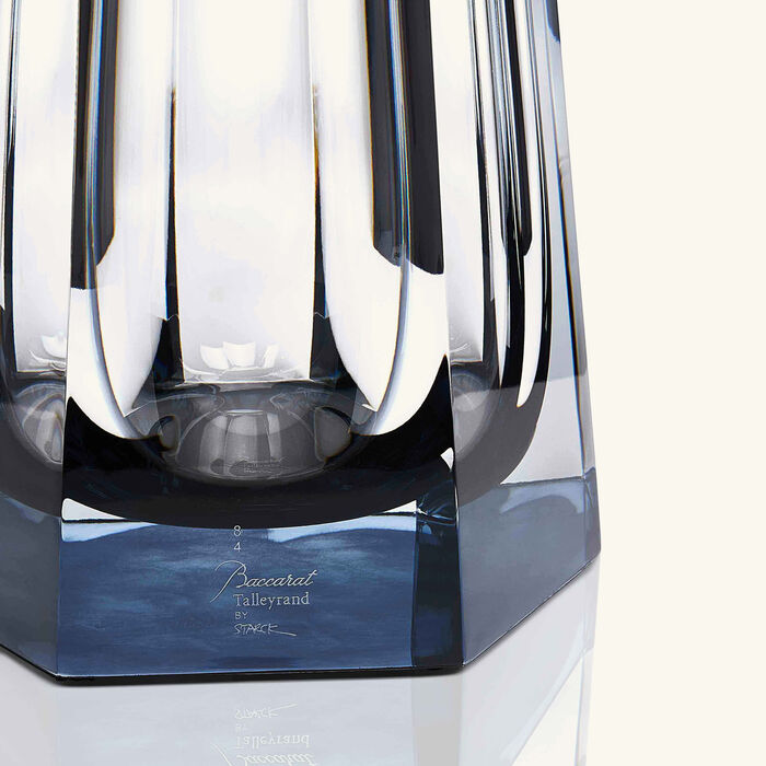 baccarat harcourt talleyrand  minence grise vase medium clear