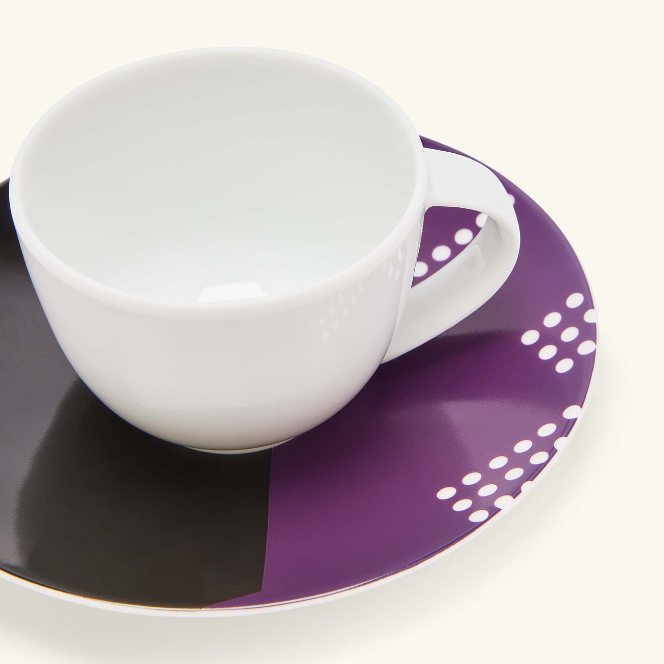 Oscar Coffee Cup & Saucer Black bernardaud oscar coffee cup saucer black