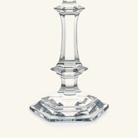 baccarat our fire candle holder silver