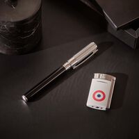 D-Initial Rollerball Pen Black st dupont d initial rollerball pen black