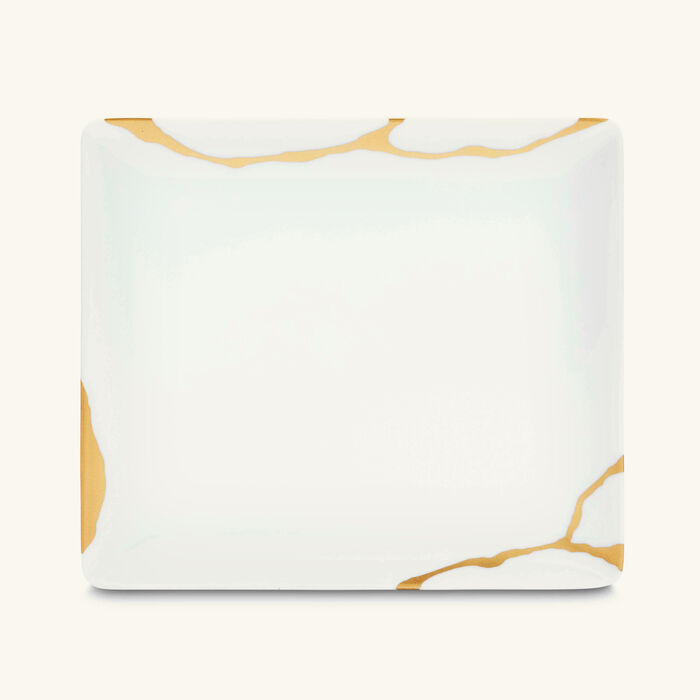 Kintsugi Rectangular Tray bernardaud kintsugi rectangular tray