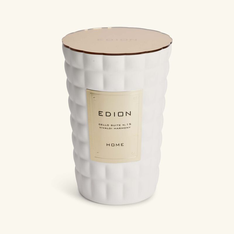 edion cello suite no 15 vivaldi harmony bianca scented candle 1kg