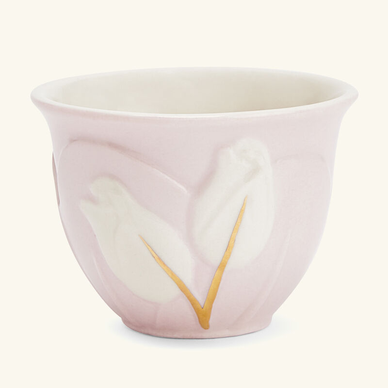 Tulip Arabic Coffee Cup Pink villari tulip arabic coffee cup pink