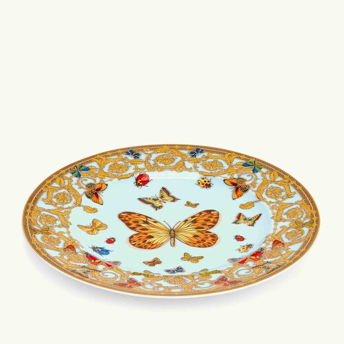 le jardin de versace plate round 18cm