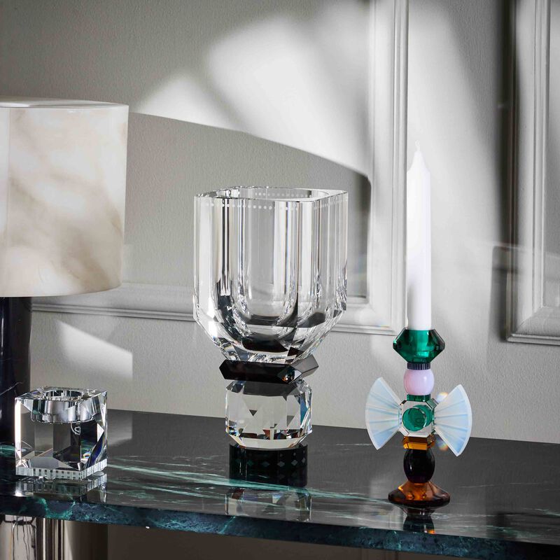 Utah Vase Medium Clear reflections copenhagen utah vase medium clear