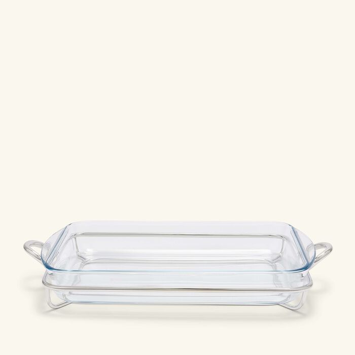 Vertigo Baking Dish Silver 35cm christofle vertigo baking dish silver 35cm
