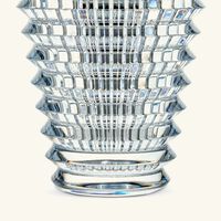 baccarat eye vase round small clear