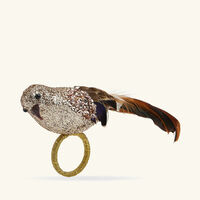 kim seybert glam bird napkin ring