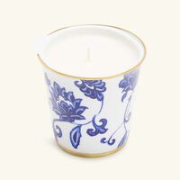 bernardaud prince bleu tumbler with candle