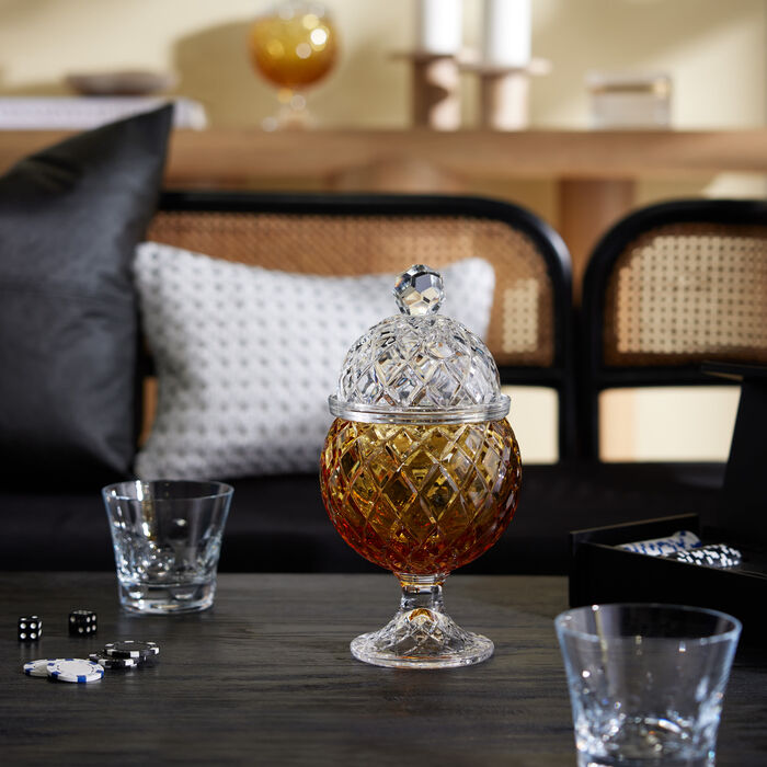 ماريو تشيوني مبخرة بابا مع قاعدة باللون العنبري