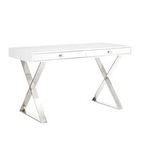 Channing Desk White jonathan adler channing desk white