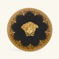 I Love Baroque Plate Round Black 10cm versace i love baroque plate round black 10cm