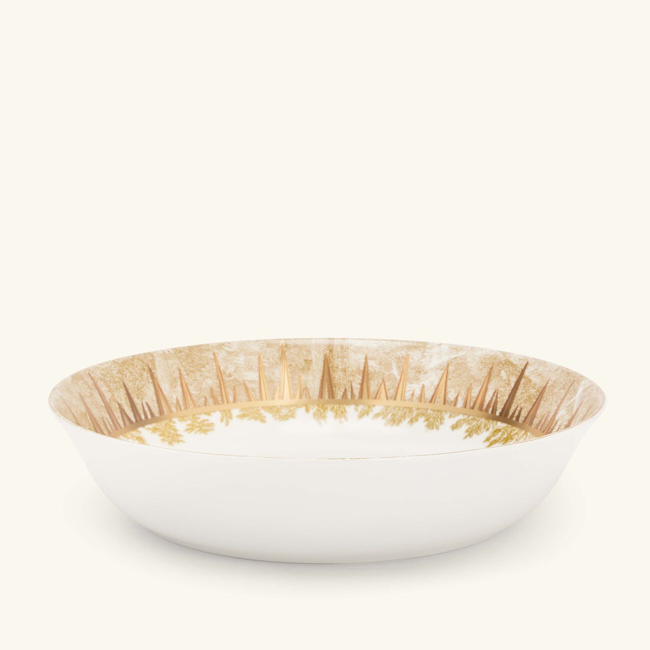 bernardaud versailles enchante open vegetable bowl gold
