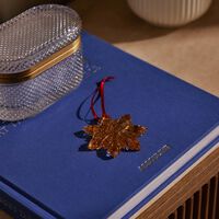 baccarat noel ornament 2025 mini gold