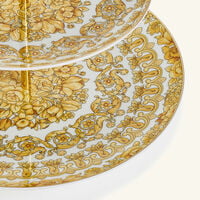 Medusa Rhapsody Cake Stand Gold versace medusa rhapsody cake stand gold