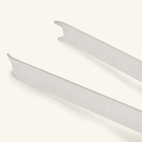 christofle vertigo ice tongs silver plated