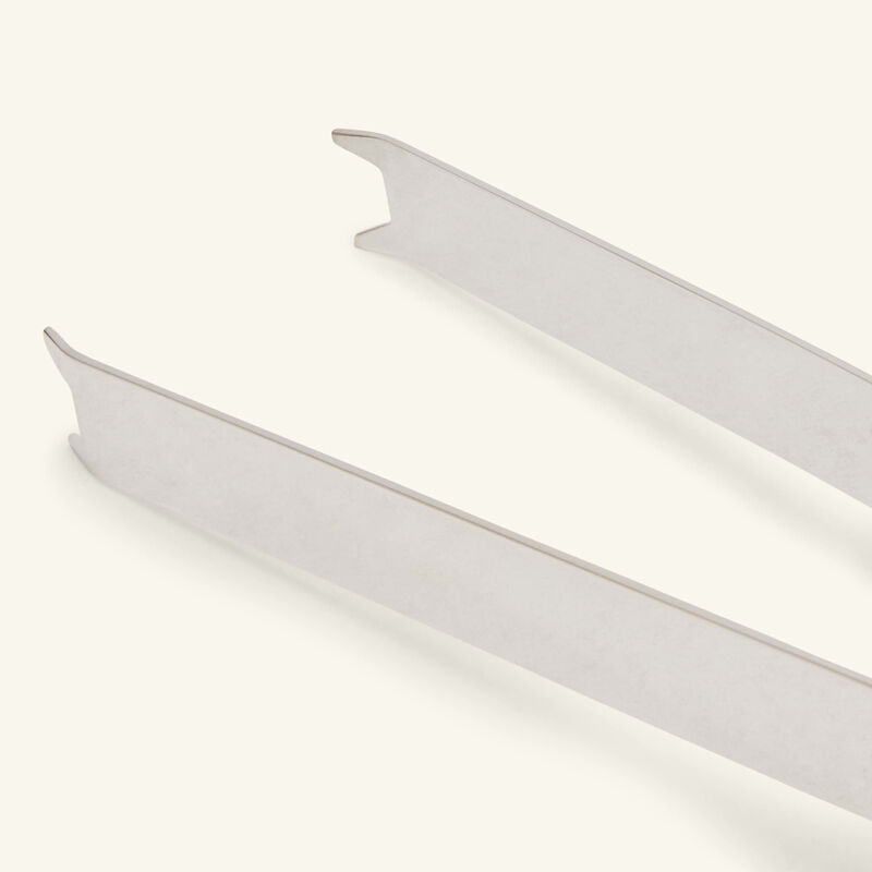 christofle vertigo ice tongs silver plated