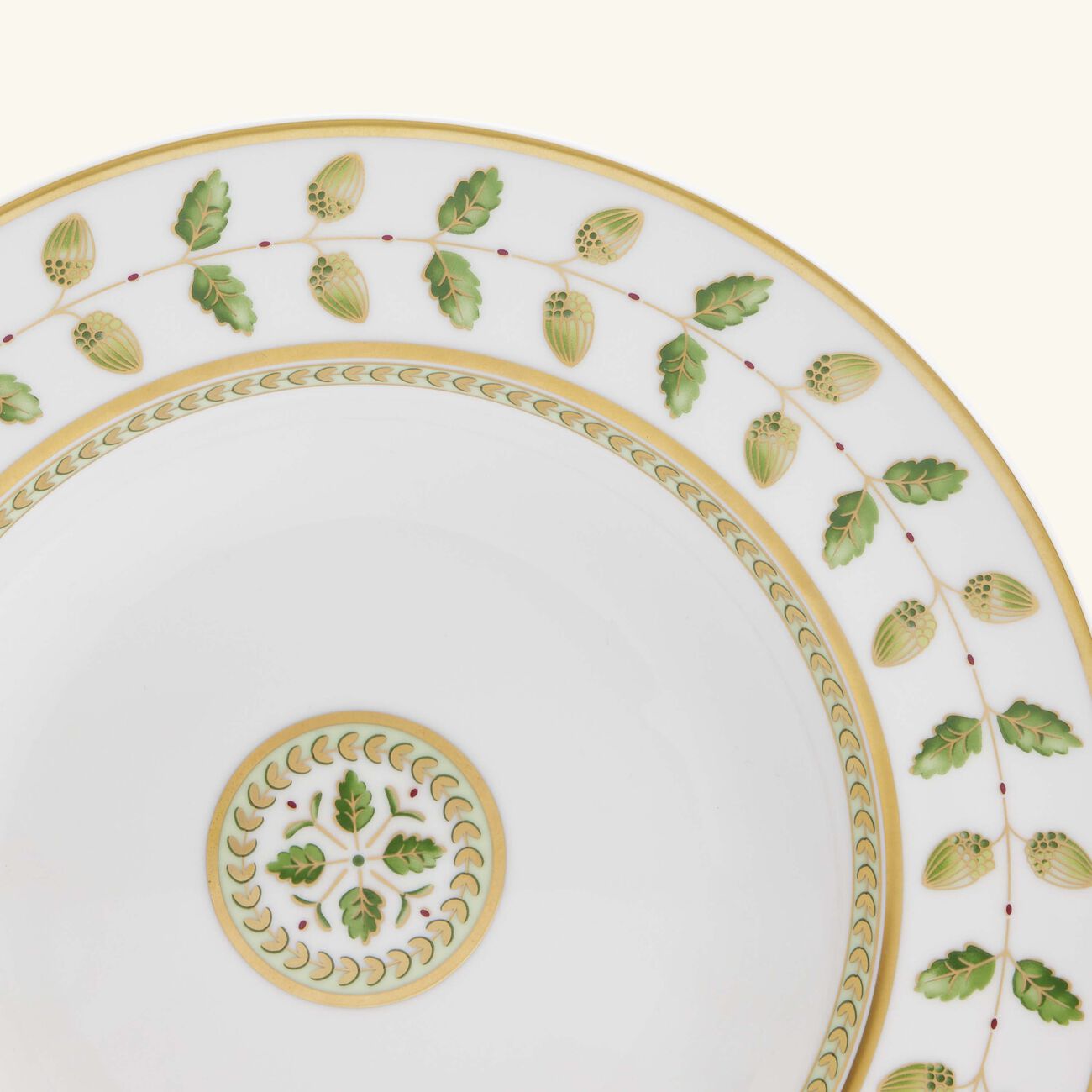 برناردو وعاء حساء كونستانس دائري أخضر 22 سم