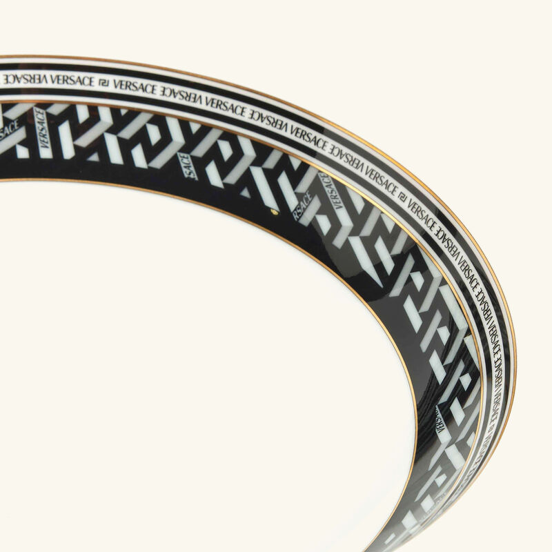 La Greca Signature Soup Plate White 21cm versace la greca signature soup plate white 21cm