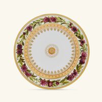bernardaud botanique salad plate round gold 21cm