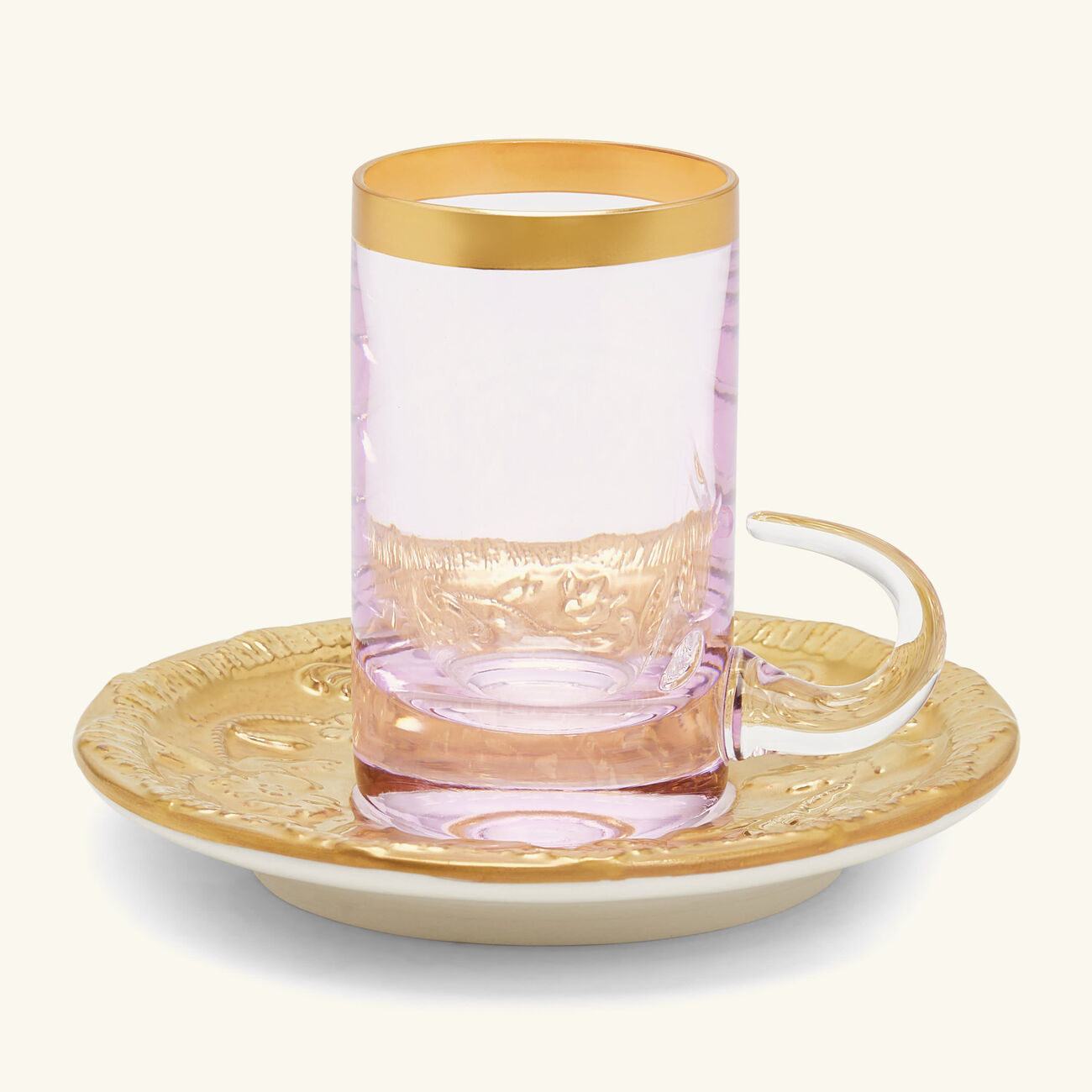 Taormina Arabic Tea Cup & Saucer Gold villari taormina arabic tea cup saucer gold