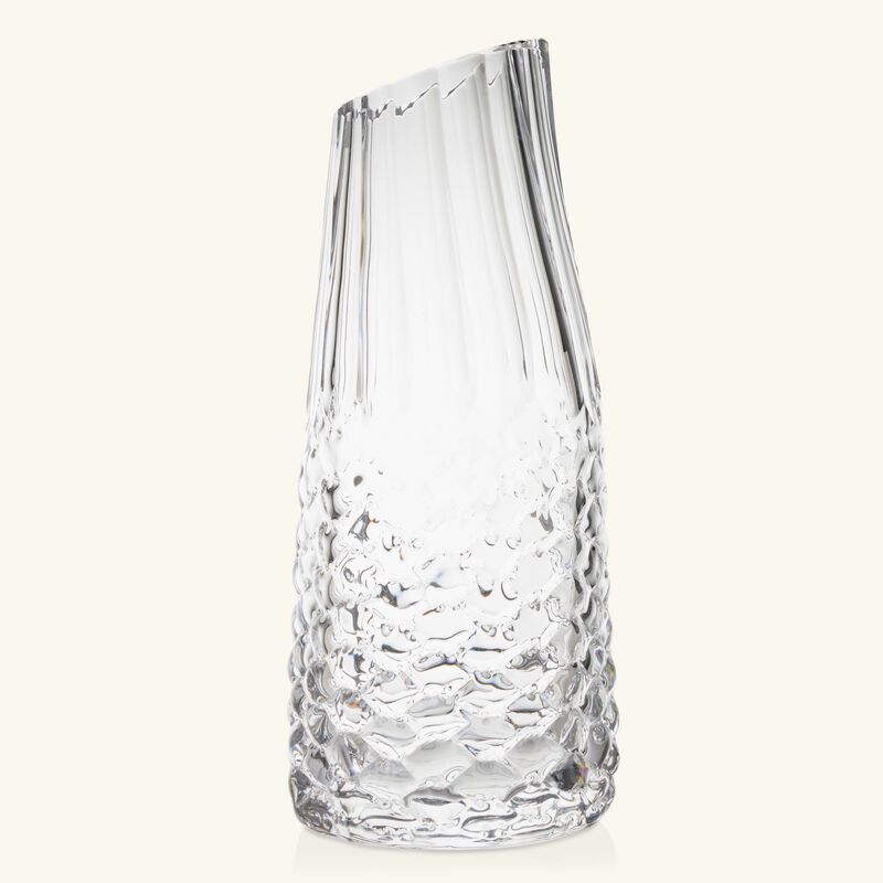 ماريو تشيوني مزهرية ايليفانتس ويسبر شفافة بحجم كبير