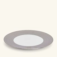 Twist Platine Dinner Plate Silver 27cm bernardaud twist platine dinner plate silver 27cm