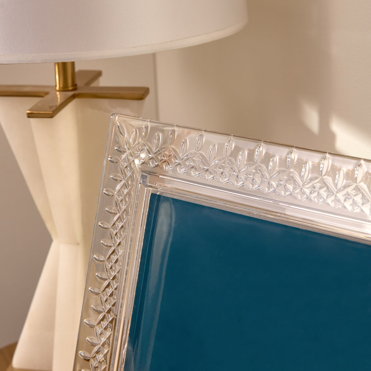 waterford lismore photo frame clear 8x10in