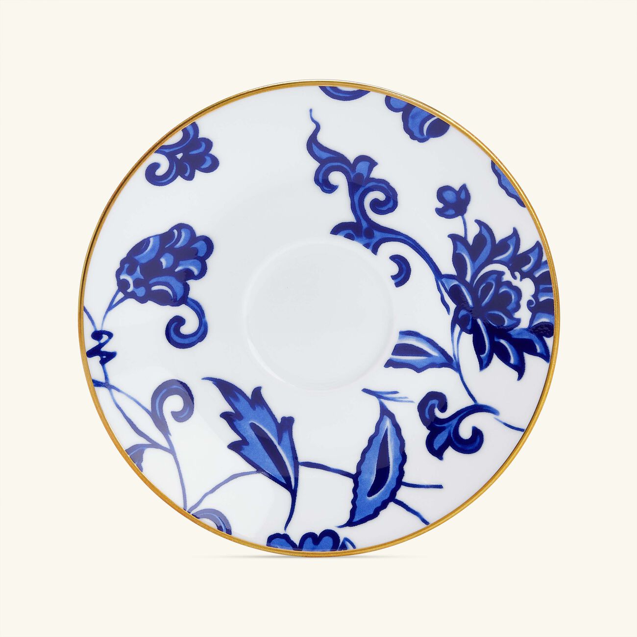 Prince Bleu Tea Cup & Saucer Blue bernardaud prince bleu tea cup saucer blue