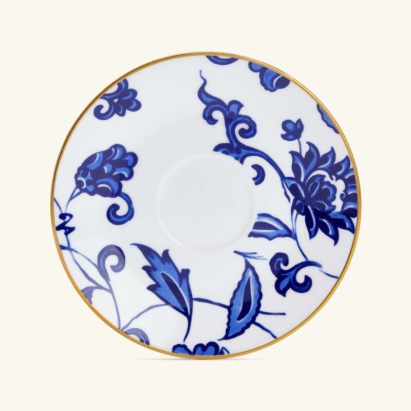 Prince Bleu Tea Cup & Saucer Blue bernardaud prince bleu tea cup saucer blue