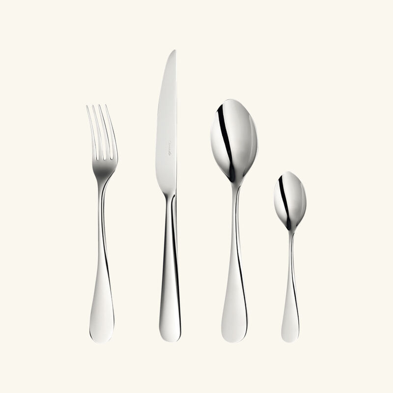 christofle origine 48 pieces set stainless steel