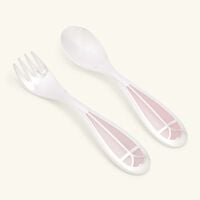Quartz Talisman Baby Flatware Pink Set Of 2 christofle quartz talisman baby flatware pink set of 2