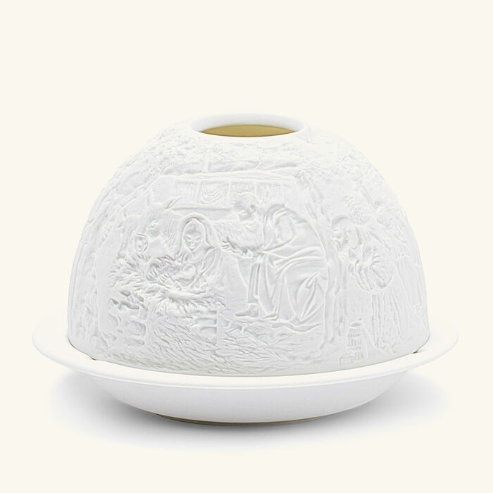 bernardaud nativity scene lithophanie